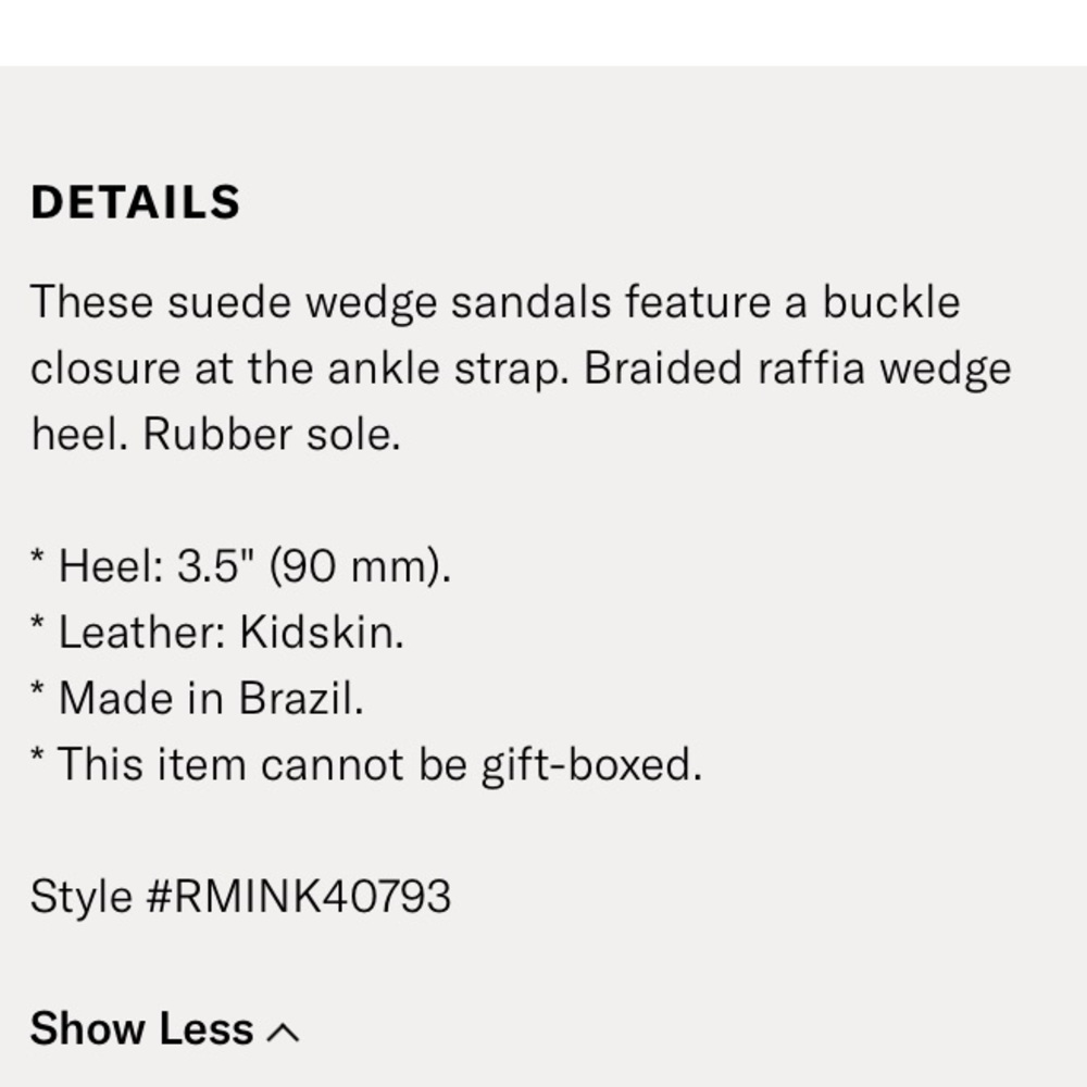 Rebecca Minkoff Espadrille Wedge Sandals - Picture 8 of 8